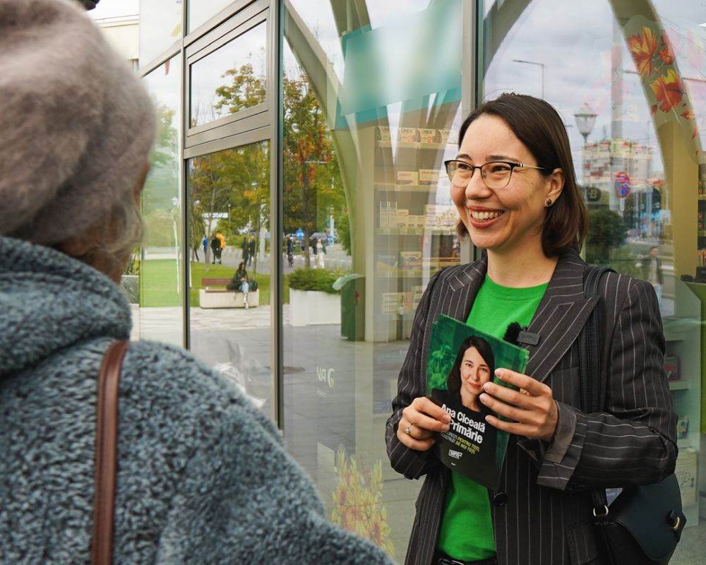 Ana Ciceală: „Am votat pentru viitorul Bucureştiului”